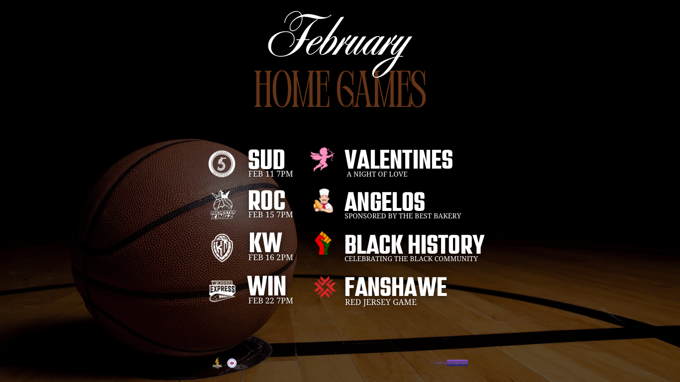 February Home Games
