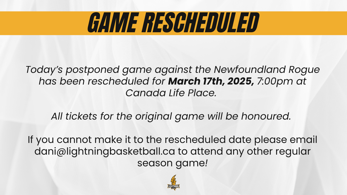 Game Postponed